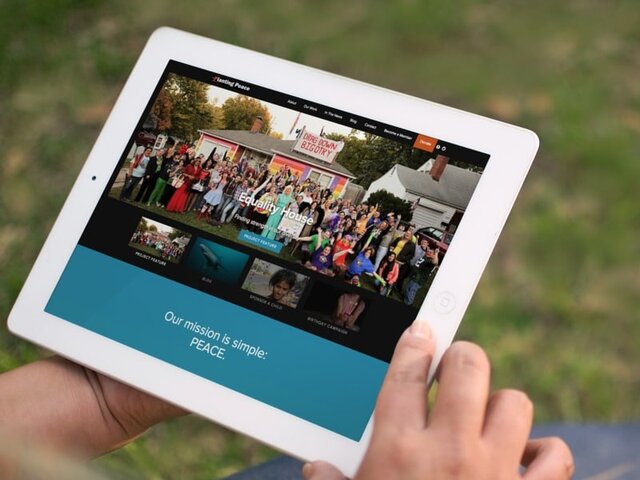 Planting Peace on iPad